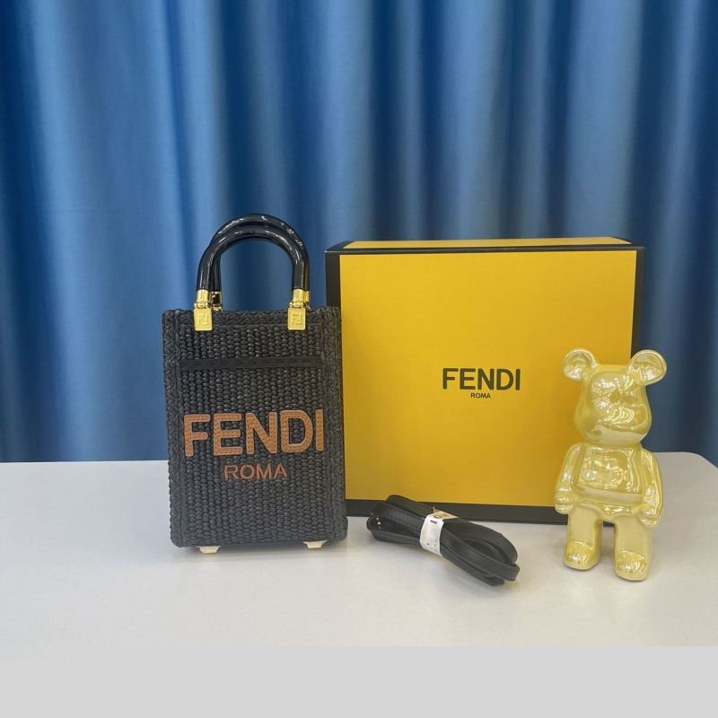 F**di top handle bags